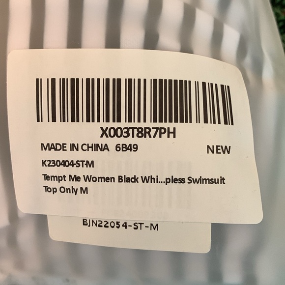 NWT Tempt Me Convertible Bikini Top - Picture 3 of 3